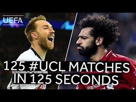 One second of every UEFA Champions League 2018/19 match