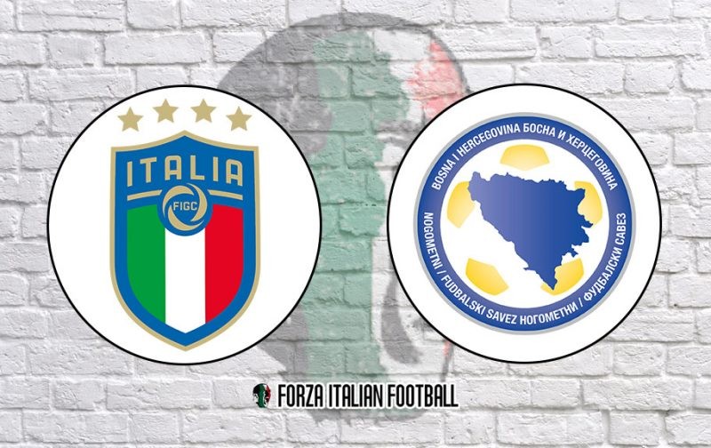 Italy v Bosnia and Herzegovina: Official Line-Ups