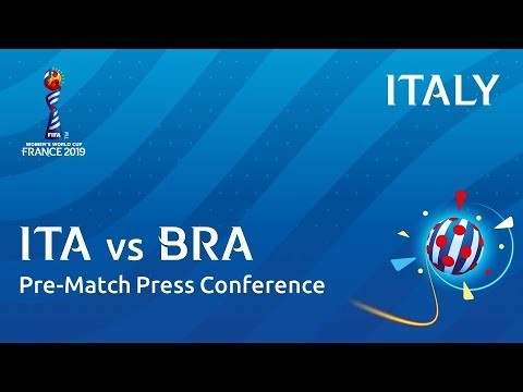 ITA v. BRA - Italy - Pre-Match Press Conference