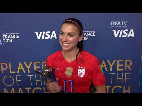 Alex Morgan – Player of the Match – USA v Thailand