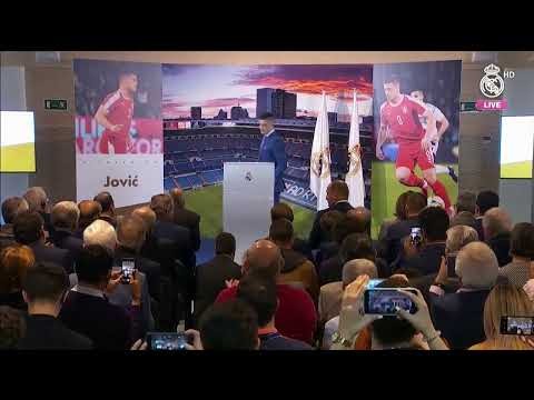 LIVE | Luka Jovi?'s Real Madrid presentation