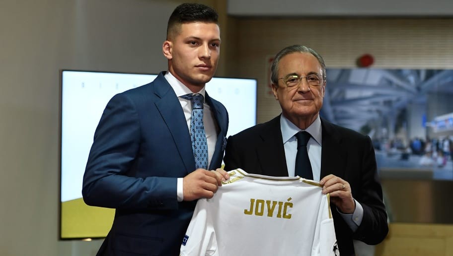 Luka Jovic Officially Presented as New Real Madrid Player After Passing Medical