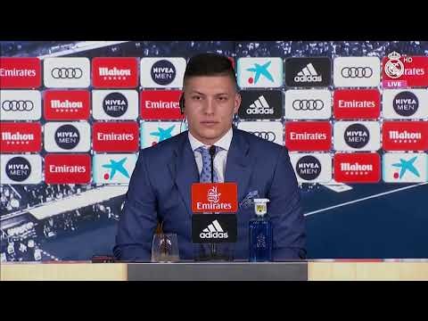 LIVE | Luka Jovi?'s first Real Madrid press conference!