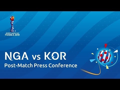 NGA v. KOR - Post-Match Press Conference