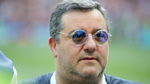 Mino Raiola: Paul Pogba's agent has worldwide ban suspended