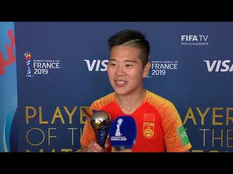 Li Ying – Player of the Match – South Africa v China PR