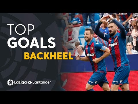 TOP 5 Goles de Tacón LaLiga Santander 2018/2019