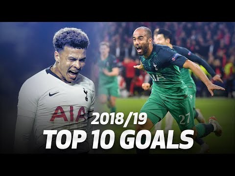 Top 10 Tottenham Hotspur goals of the 2018/19 season!