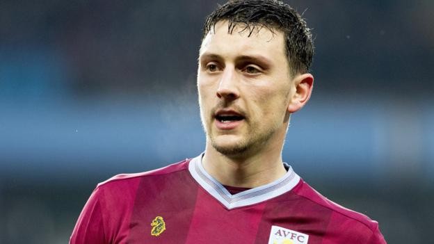 Tommy Elphick: Huddersfield Town sign former Aston Villa defender