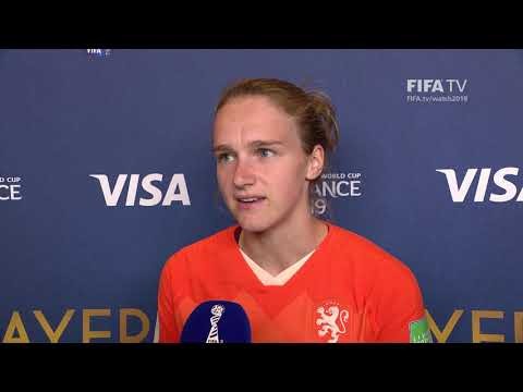 Vivianne Miedema – Player of the Match – Netherlands v Cameroon