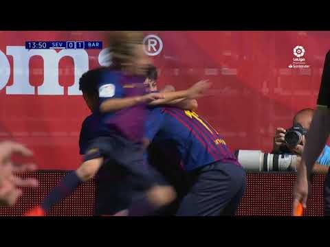 Semifinales: Resumen de Sevilla FC vs FC Barcelona (1-3)