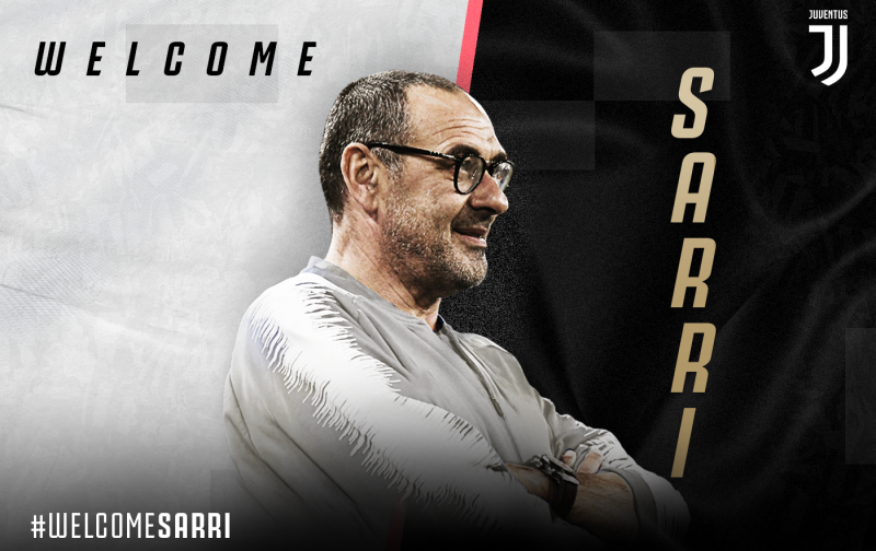 Juventus officially appoint Sarri as new coach
