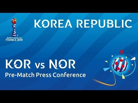 KOR v. NOR - Korea Republic - Pre-Match Press Conference