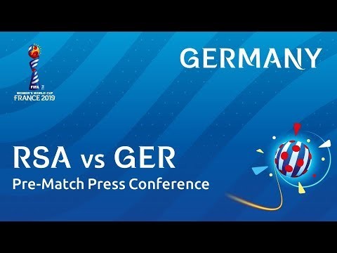 RSA v. GER - Germany - Pre-Match Press Conference