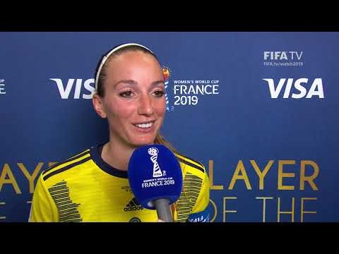 Kosovare Asllani – Player of the Match – Sweden v Thailand