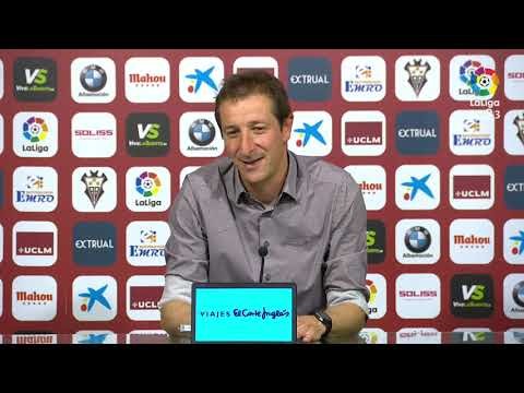 Rueda de prensa de Ramis tras el Albacete BP vs RCD Mallorca (1-0)
