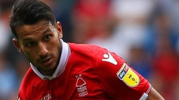 Hillal Soudani: Nottingham Forest striker joins Olympiakos