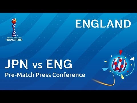 JPN v. ENG - England - Pre-Match Press Conference