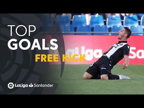 TOP 5 Goles de Falta LaLiga Santander 2018/2019