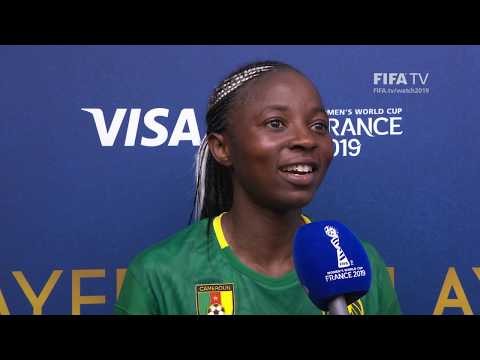 Ajara Nchout – Player of the Match – Cameroon v New Zealand