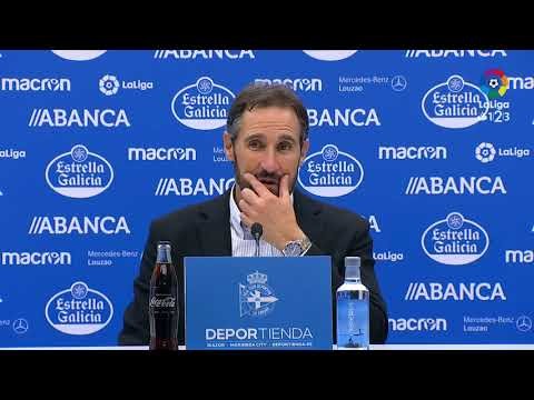 Rueda de prensa de Vicente Moreno tras el RC Deportivo vs RCD Mallorca (2-0)