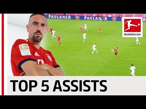 Franck Ribery - Top 5 Assists - Bayern's Assist King