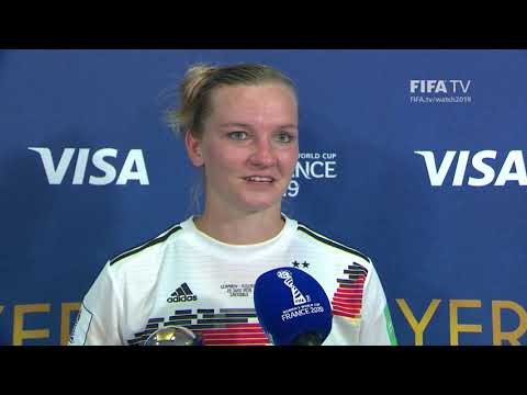 Alexandra Popp – Player of the Match – Germany v Nigeria