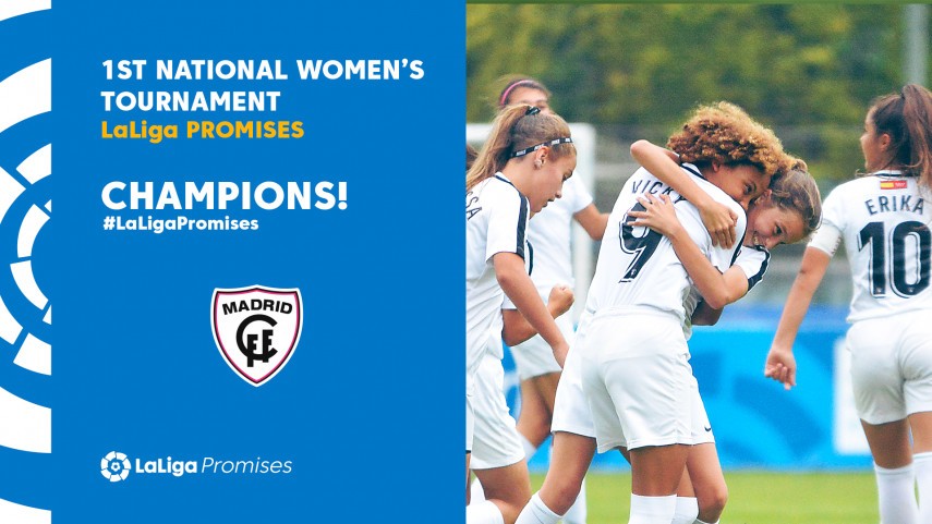 Madrid CFF win the inaugural Women's LaLiga Promises