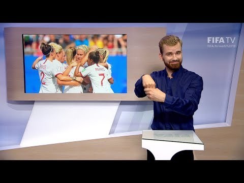Matchday 16 - France 2019 - International Sign Language for the deaf and hard of hearing