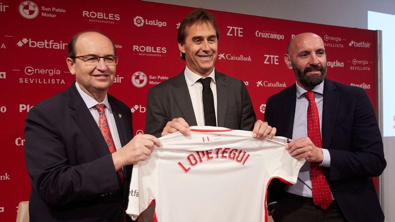 After Real Madrid failure, Lopetegui  is on a mission with Sevilla