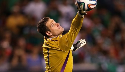Begovic happy to fight for spot