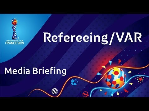 Media briefing about Refereeing/VAR