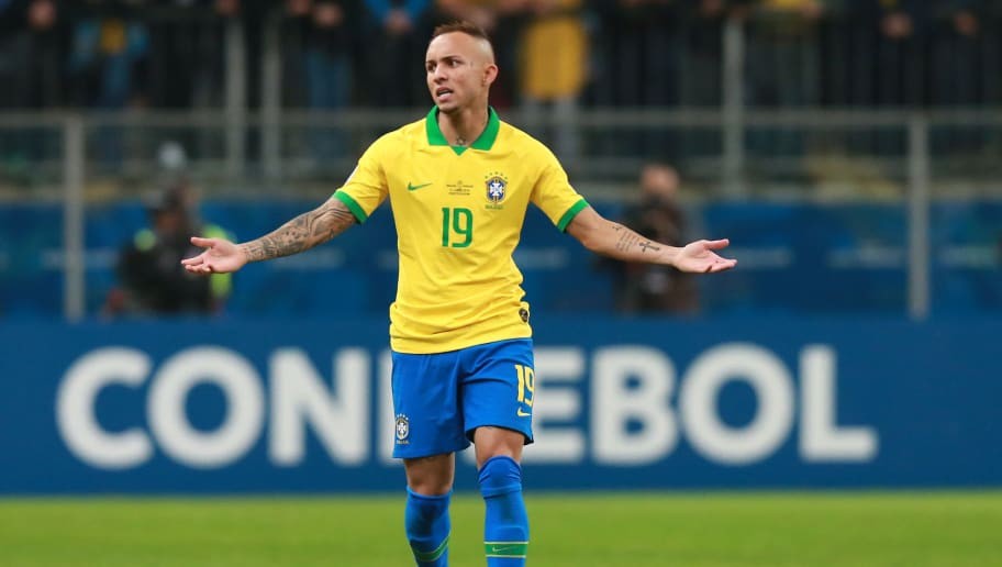 Man City Step Up Interest in Gremio Star Everton Following Impressive Copa America Performances