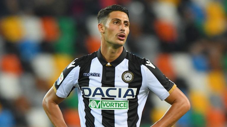 AC Milan turn to Udinese midfielder after Sensi rebuff