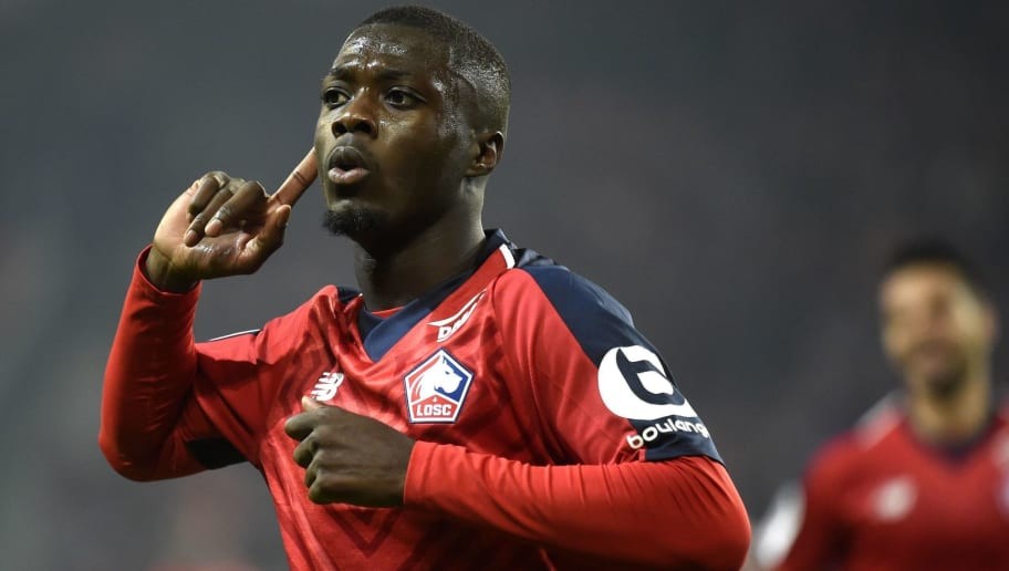 Nicolas Pepe Has 'Heart Set on Premier League Move' Despite Liverpool's Stance on Lille Forward