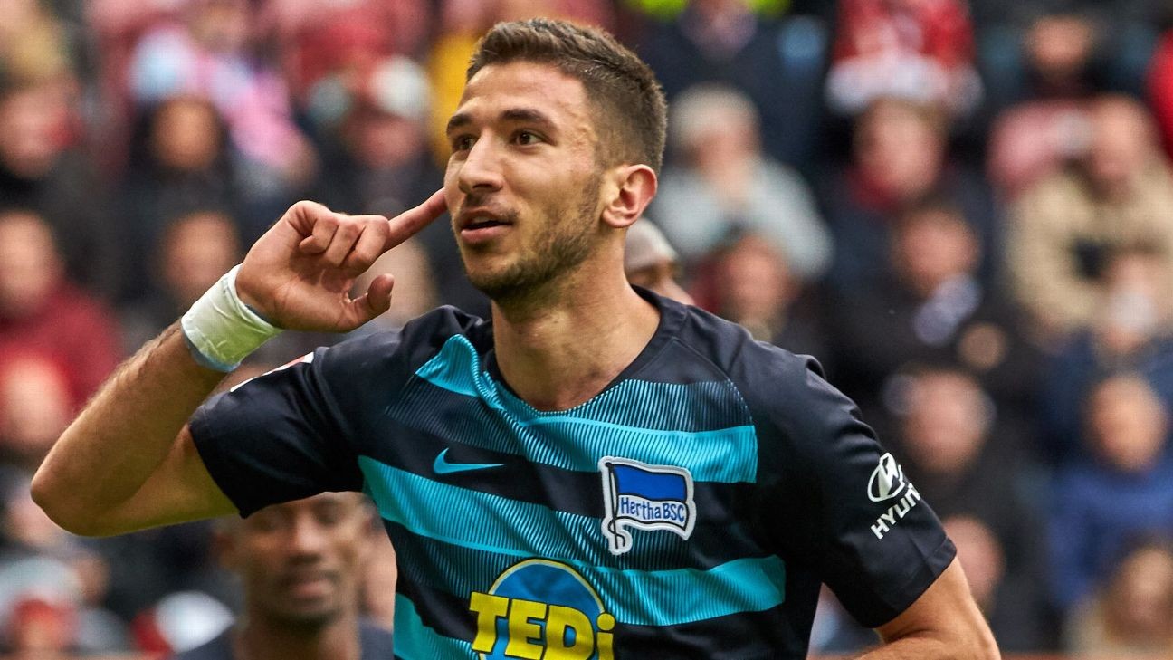 Liverpool's Grujic re-joins Hertha Berlin on loan