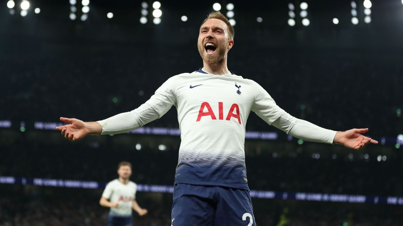 Transfer window: Eriksen, De Gea lead top free agents in 2020