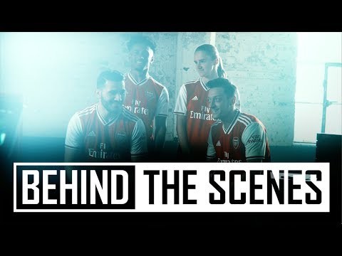 adidas x Arsenal | Behind the scenes | 2019/20 home kit shoot