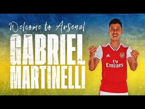 Welcome to Arsenal, Gabriel Martinelli!
