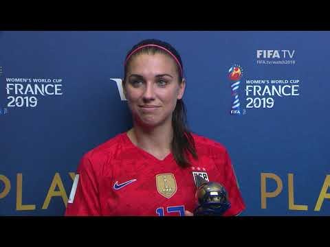Alex Morgan – Player of the Match – England v USA