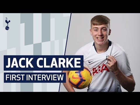 JACK CLARKE'S FIRST SPURS INTERVIEW | #WelcomeJack