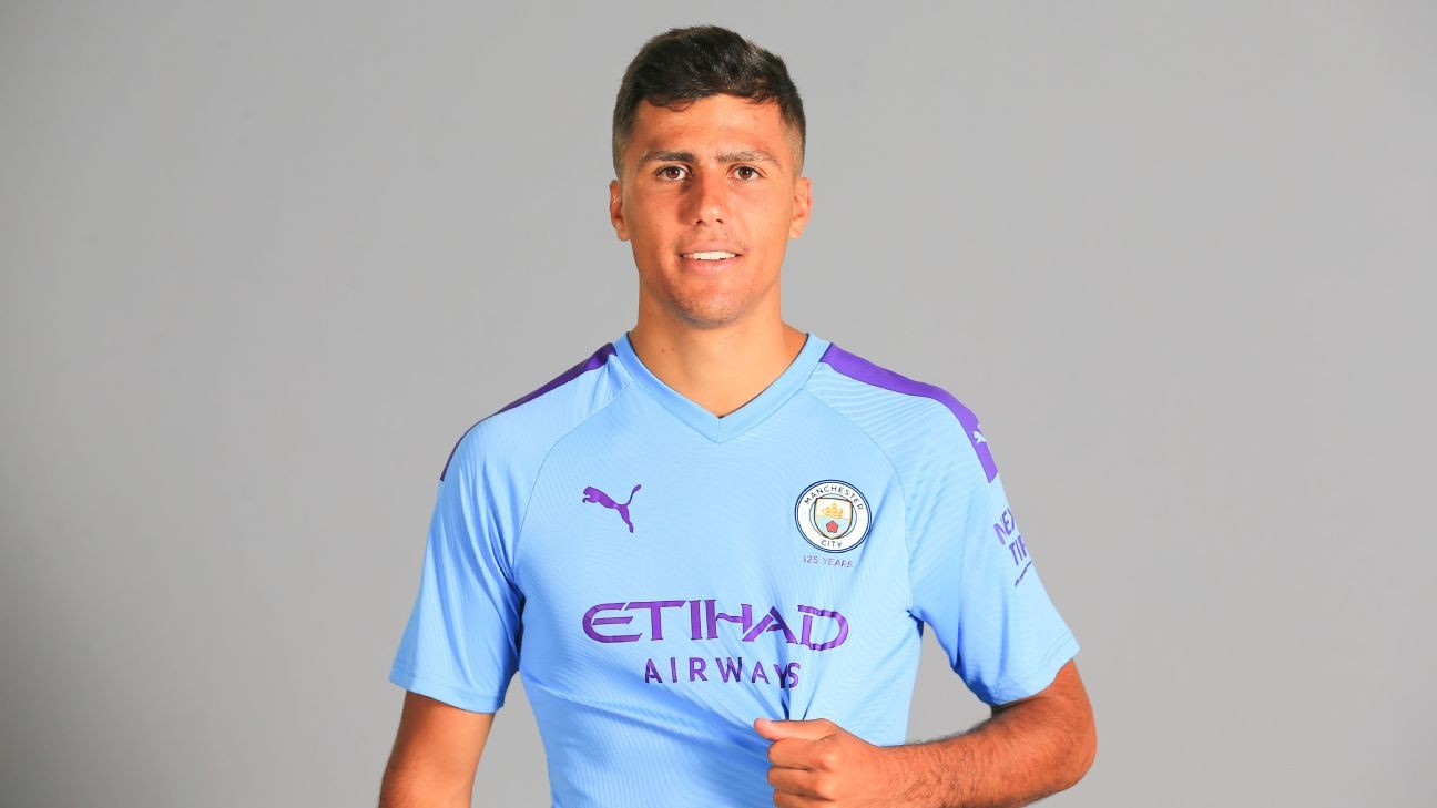 Rodri, Man City's club-record signing, plays like Busquets and is a classic Guardiola 'pivot' midfielder