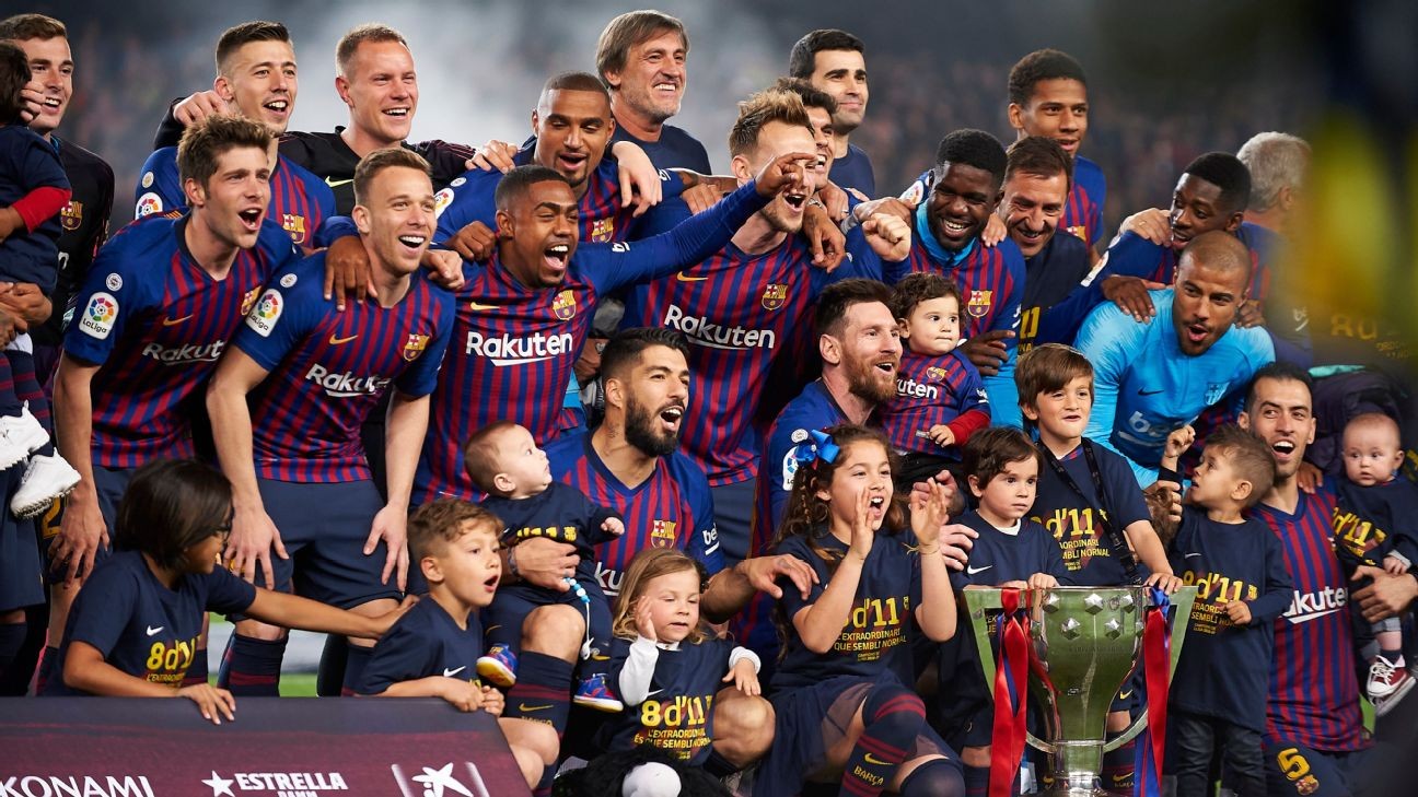 La Liga fixtures: Barca host Real on Oct. 27