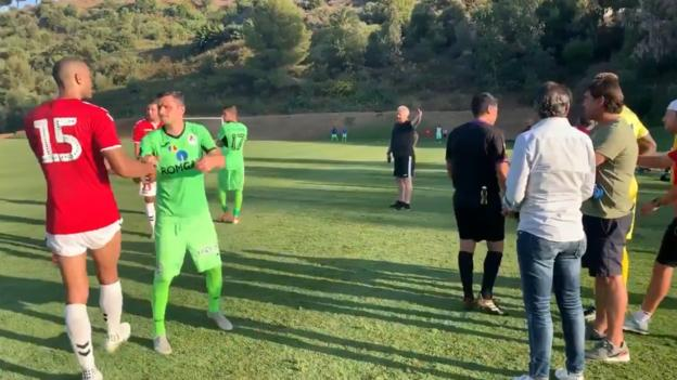 Charlton pre-season friendly against Romanians abandoned amid 'distasteful scenes'