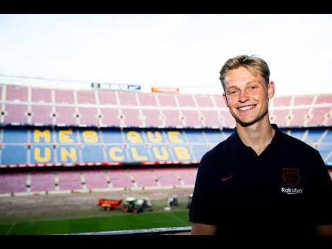 LIVE | Follow De Jong’s presentation at the Camp Nou