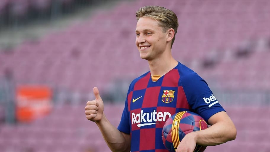 Frenkie de Jong Presentation: What He Said About De Ligt, Barcelona's Dutch Legends & Magic Juggling
