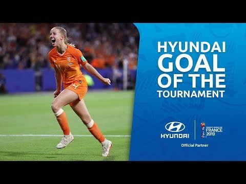 Jackie GROENEN – HYUNDAI GOAL OF THE TOURNAMENT – NOMINEE