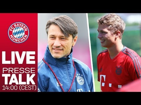 LIVE ? | FC Bayern Pressetalk mit Niko Kovac & Jann-Fiete Arp