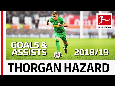 Thorgan Hazard - All Goals and Assists 2018/19