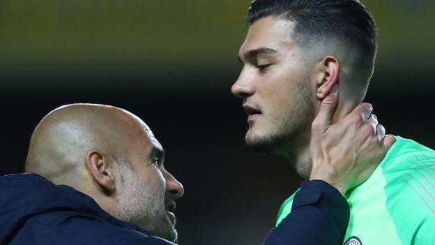 Arijanet Muric: Manchester City keeper joins Nottingham Forest on loan